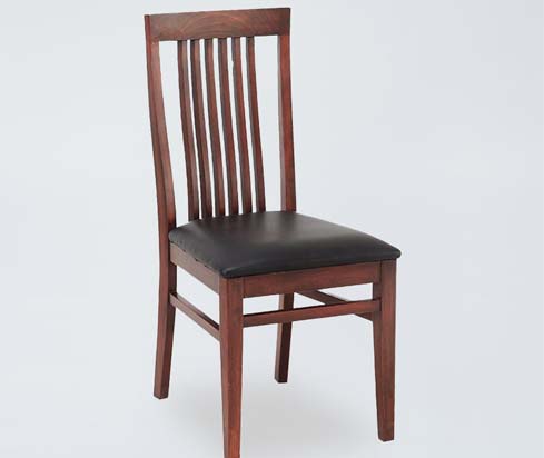 DC31 Slat Back Wooden Dining Chair