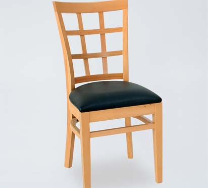 DC39 Commercial Classic Grid Back Chair For Hotel Restaurant Dining Room