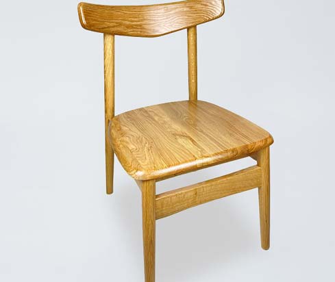 DC11 Oak Wood Elbow Dining Chair
