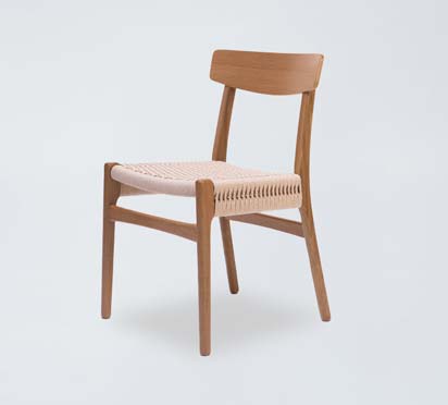 DC14 Wooden Chair With Rattan