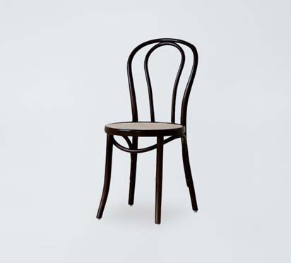 DC78 Round Back Solid Wood Thonet Chair
