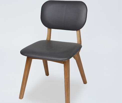 dc88 leisure square back reading library wooden chair