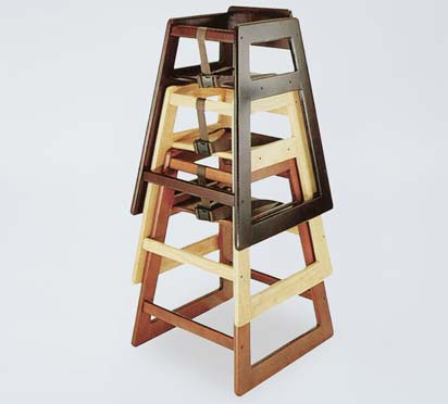 BS09 Stackable Colorful Wood Bar Stool