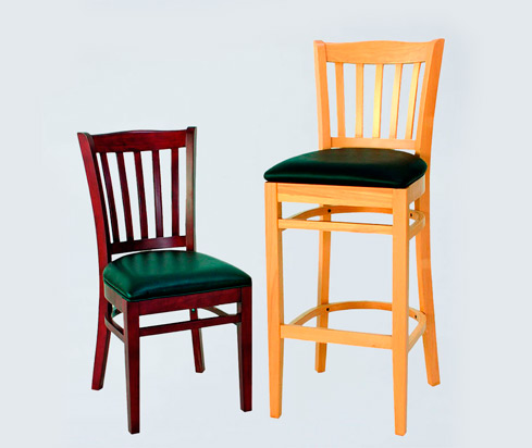 Wooden Padded Dining Chairs