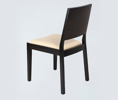 High Back Dining Chairs Wood
