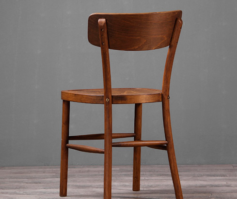 dc109 luxury design restaurant wood dining chair 2