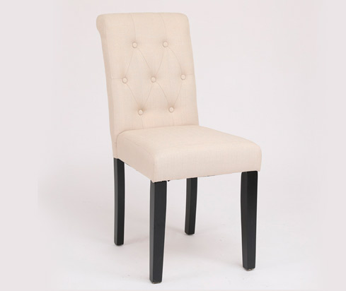 dc137 kd leg comercial dining chair with emerald color 1