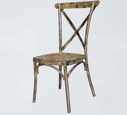 DC6302 Wood Cross Back Chair