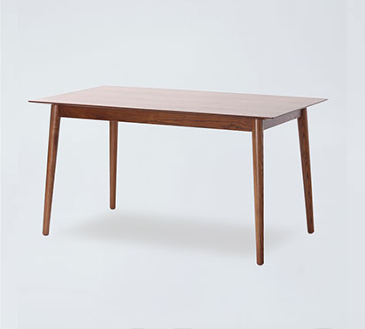 DT3 Brown Rectangle Wooden Table For Dining Room