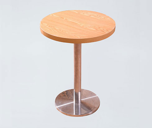 Small Wooden Side Table Round