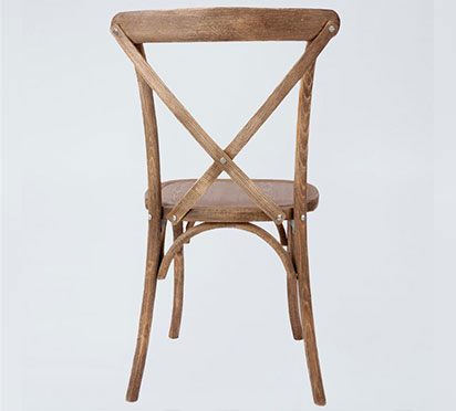 DC6303 Wood Cross Back Chair